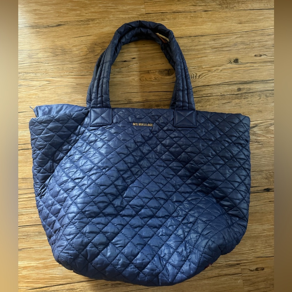 MZ Wallace- Medium Metro Tote Blue